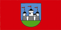 Флаг города Мядель и Мядельского района (Беларусь)